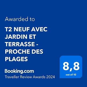 Appartement T2 Neuf Avec Jardin Et Terrasse - Proche Des Plages, Saint-Cyr-sur-Mer